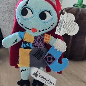 Disney Parks Sally Plush Doll - Blue, Red, Yellow